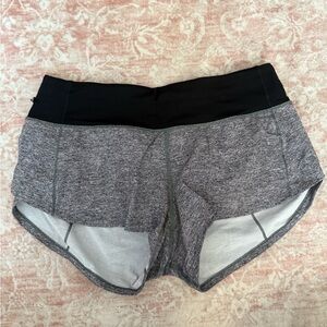 Lululemo speed up shorts!!